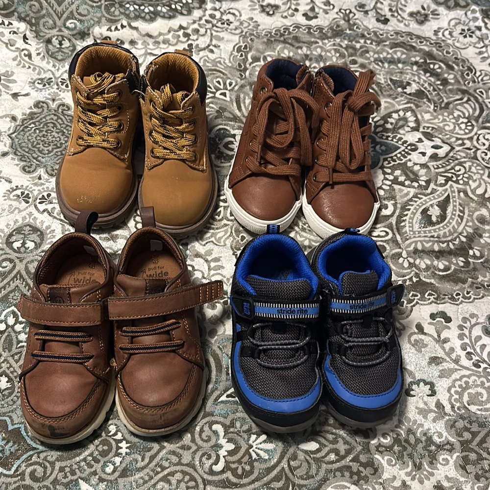 Size 7 toddler boy shoes